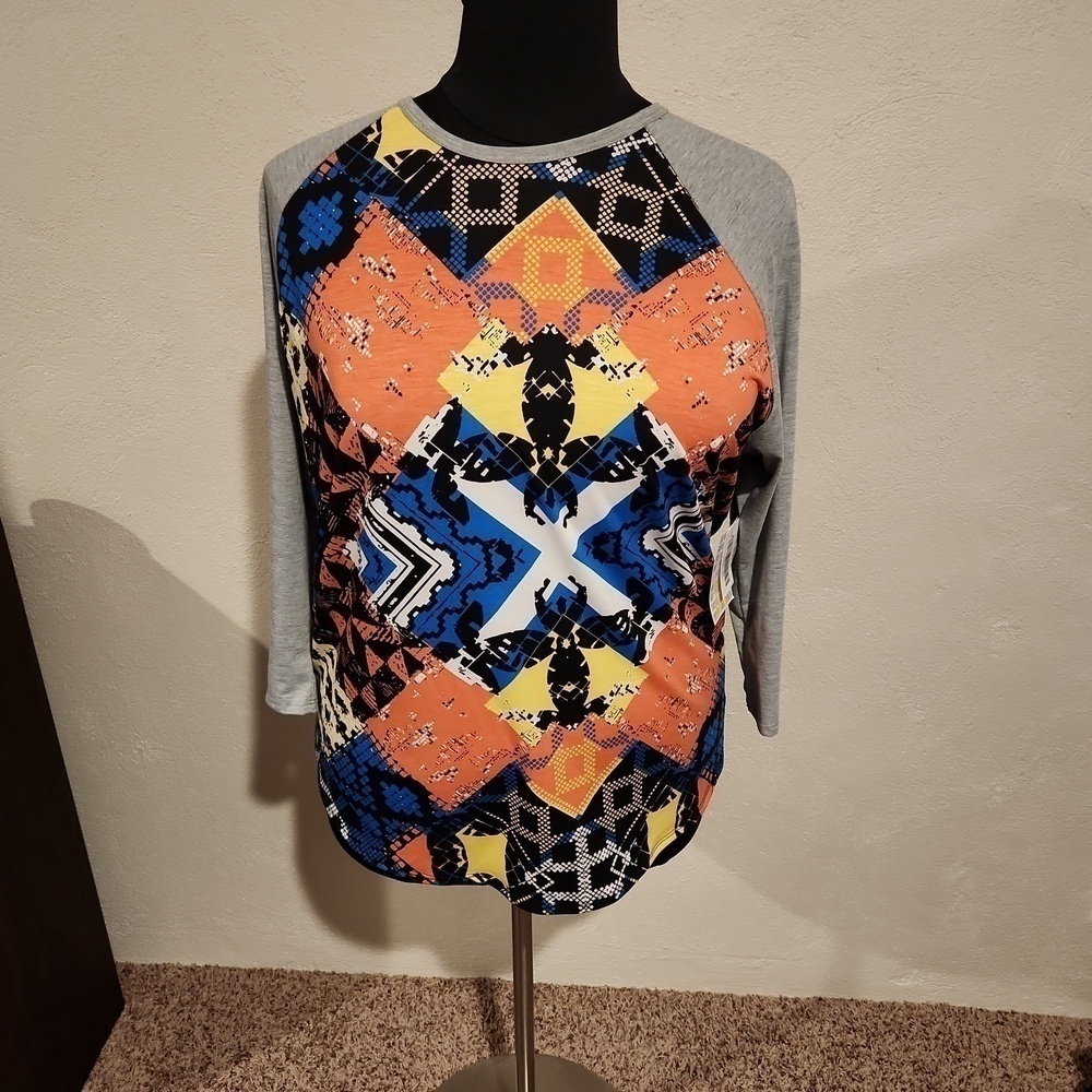 LuLaRoe Randy Jersey Top Women's 3XL NWT